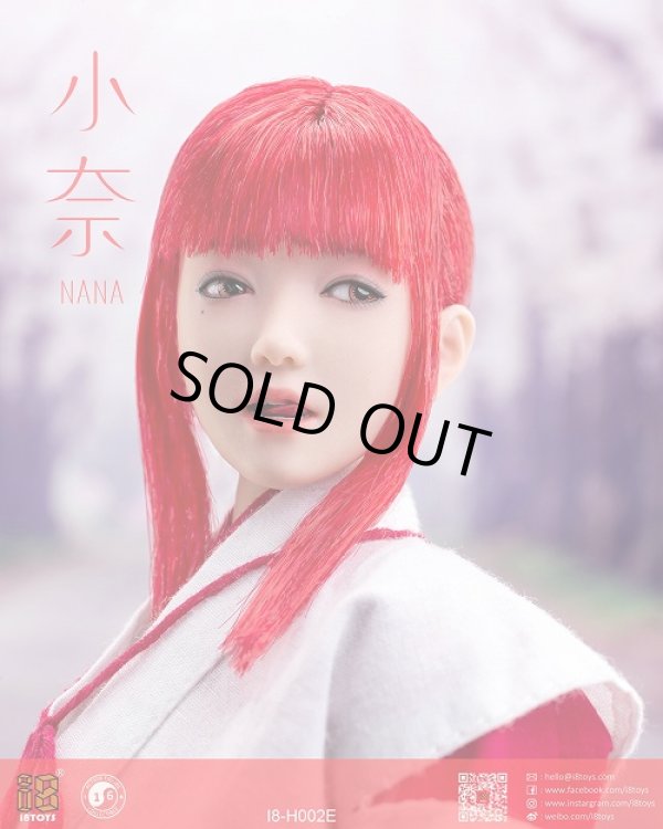 i8TOYS I8-H002 1/6 女性 ヘッド NANA 奈々 眼球可動 舌交換可能