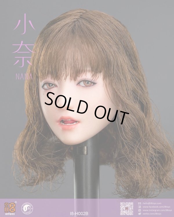 i8TOYS】i8-H002 A B C D E 小奈 NANA 眼球可動 舌 着脱可能 1/6