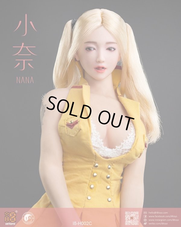 i8TOYS I8-H002 1/6 女性 ヘッド NANA 奈々 眼球可動 舌交換可能