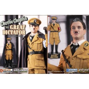 画像: Kaustic Plastik x Infinite Statue 1/6 84132 /  84133 チャップリン『独裁者』 Charlie Chaplin "the Great Dictator"  アクションフィギュア  2種 *予約