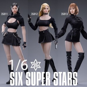 画像: 3STOYS 1/6 女性フィギュア用 パンクファッション 3種 3S011 3S012 3S013 *お取り寄せ