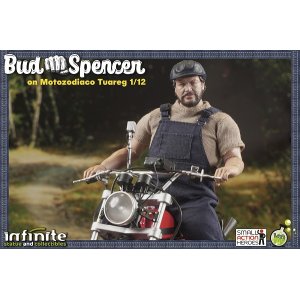 画像: Infinite Statue 1/12 Bud Spencer on Motozodiaco Tuareg バッド・スペンサー アクションフィギュア 84318 *お取り寄せ