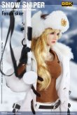 画像3: BBK 1/6 Female Skier Snow Sniper 女性スナイパー アクションフィギュア BBK018 *予約 