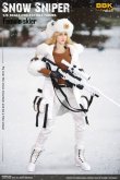 画像14: BBK 1/6 Female Skier Snow Sniper 女性スナイパー アクションフィギュア BBK018 *予約 