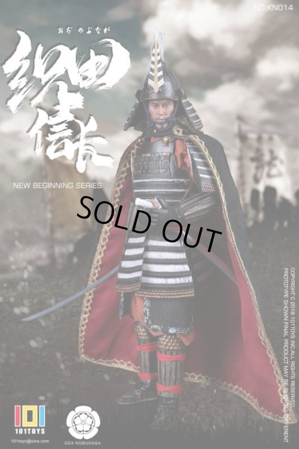 懋*懋様 鎧武者ギンガ 騎乗フィギュア 予約 King of Cat 1/6 風林火山 第2弾 赤紺肩威二枚胴具足槍武士