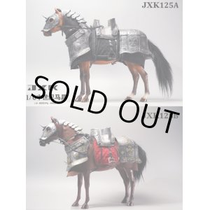 画像: JxK Studio 1/6 中世ヨーロッパ メタル ハーネス 馬具 セット 2種 JXK125 *予約