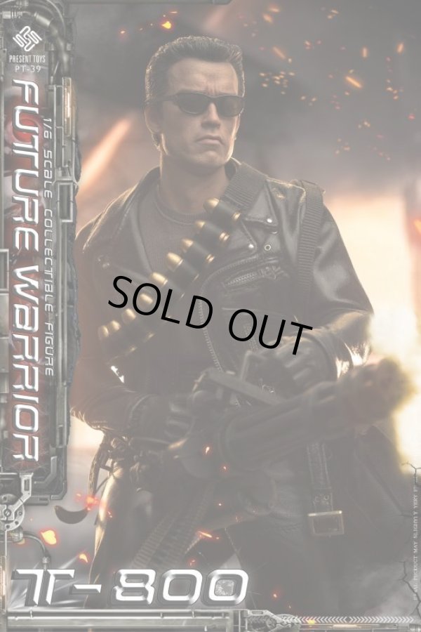 PRESENT TOYS 1/6 sp39 Future Warrior T800 フューチャーウォーリアー ...