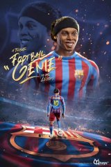 画像: CYYTOYS 1/6 サッカー ロナウジーニョ classic series football doll Ronaldinho アクションフィギュア CY2201 *予約