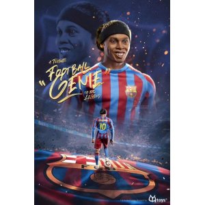 画像: CYYTOYS 1/6 サッカー ロナウジーニョ classic series football doll Ronaldinho アクションフィギュア CY2201 *予約