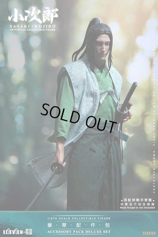 ELEVEN × KAI STUDIO 1/6 EXK005 + EXK006 佐々木小次郎 SASAKI