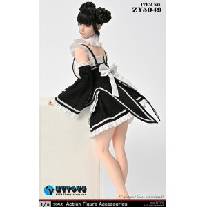 画像: ZYTOYS 1/6 ZY5049 メイド 衣装 セット *お取り寄せ