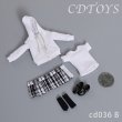 画像9: CDToys 1/12 フード付きセーター プリーツスカート セット 女性フィギュア用 6種 TBLeague CD036 *予約 