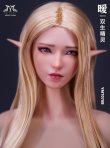 画像8: YMTOYS 1/6 エルフ 女性ヘッド Ai 4種 YMT078 *予約 