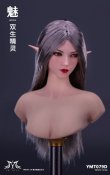 画像12: YMTOYS 1/6 エルフ 女性ヘッド Mei 4種 YMT079 *予約 