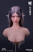 画像12: YMTOYS 1/6 エルフ 女性ヘッド Ai 4種 YMT078 *予約 