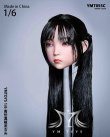 画像12: YMTOYS 1/6 女性 表情 ヘッド Gege 3種 YMT055 *予約 