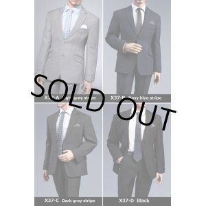 画像: POP COSTUME X37 1/6 メンズ スーツ 二つボタン 4種 *お取り寄せ