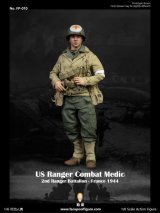 画像: 【再販】Facepoolfigure 1/6 WWII アメリカ陸軍第2レンジャー大隊 衛生兵 France 1944 アクションフィギュア FP010 *予約