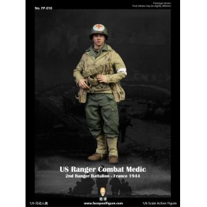 画像: Facepoolfigure 1/6 WWII アメリカ陸軍第2レンジャー大隊 衛生兵 France 1944 アクションフィギュア FP010 *お取り寄せ