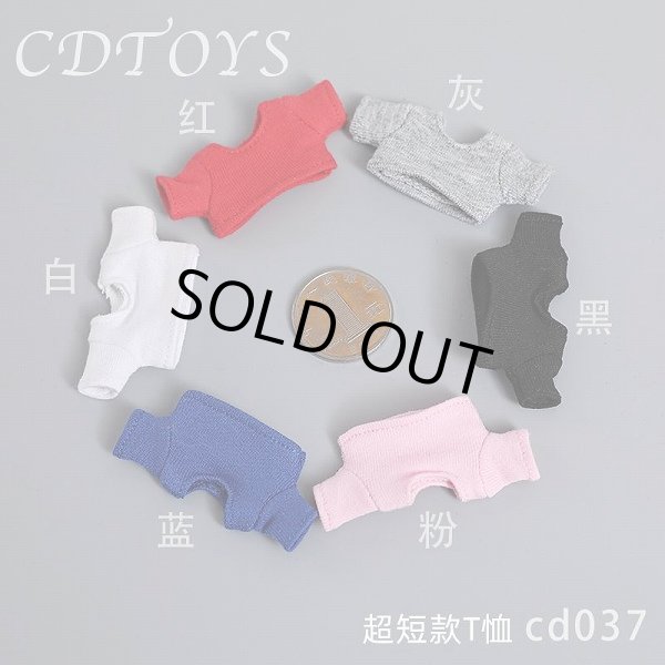 画像1: CDToys 1/12 ウーマン ショート T-シャツ TBLeague CD037 6種 *予約 
