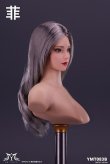 画像6: YMTOYS 1/6 アジア女性ヘッド Fei 3種 YMT083 *予約 