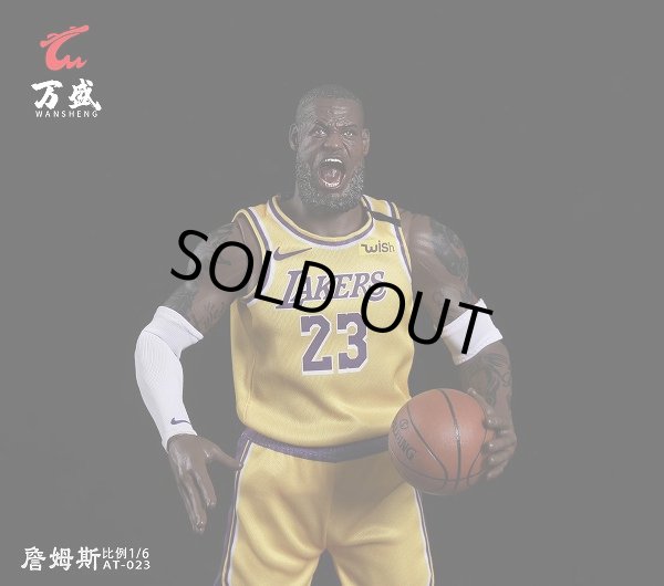 画像2: WANSHENG 1/6 NBA James Yellow Jersey アクションフィギュア  ( WS AT-023) *予約　