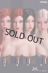 画像: YMTOYS 1/6 アジア女性ヘッド Mei 4種 YMT084 *お取り寄せ