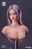 画像7: YMTOYS 1/6 アジア女性ヘッド Fei 3種 YMT083 *予約 