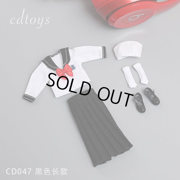 画像1: CDToys 1/12 フィメール ロング セーラー服 JK スチューデント 衣装セット TBLeague CD047 6種 *予約 