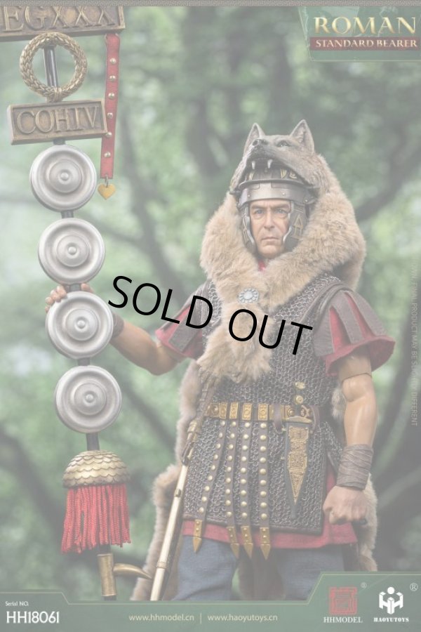 HHMODEL x HAOYUTOYS HH18061 1/6 古代ローマ軍 百人隊 旗手兵