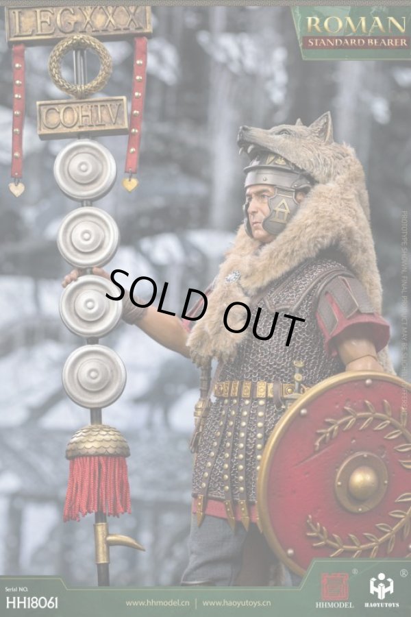 HHMODEL x HAOYUTOYS HH18061 1/6 古代ローマ軍 百人隊 旗手兵