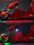 画像3: Ace Toyz 1/15 ピーキーバイク - The Future Motorcycle ANS-001A 赤 / ANS-001C 黒 *お取り寄せ