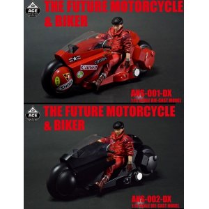 画像: Ace Toyz 1/15 ピーキーバイク DX版 - The Future Motorcycle ANS-001B 赤 / ANS-001D 黒 *お取り寄せ