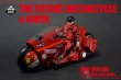画像16: Ace Toyz 1/15 ピーキーバイク DX版 - The Future Motorcycle ANS-001B 赤 / ANS-001D 黒 *お取り寄せ