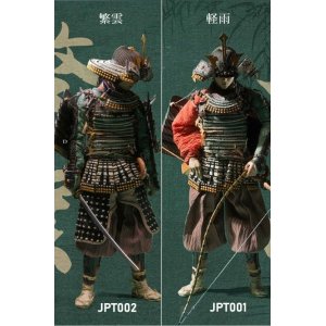 画像: JPT design POP COSTUME 1/6 女武将 甲冑 縹糸威胴丸 - 軽雨 繁雲 アクションフィギュア 2種 JPT001 JPT002 *お取り寄せ