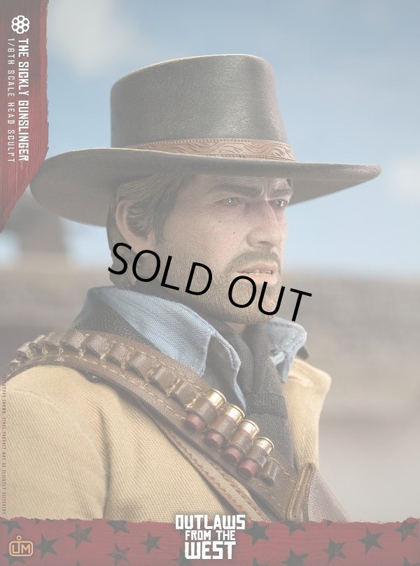 画像3: LIMTOYS 1/6 The Sickly Gunslinger ヘッド LGH002 *予約