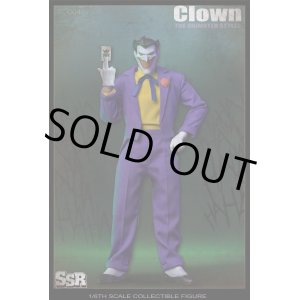 画像: SSR 1/12 SSC-004 THE ANIMATED STYLES CLOWN アニメ クラウン ジョーカー アクションフィギュア *予約