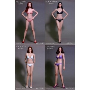 画像: HOT STUFF ホットスタッフ 1/6 シームレス女性素体 手足の指が動かせる 4種 HS0601- HS0604 *お取り寄せ