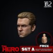 画像4: Premium Toys 1/12 THE HERO 表情 ヘッド アクションフィギュア用 5種 *予約