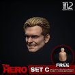 画像10: Premium Toys 1/12 THE HERO 表情 ヘッド アクションフィギュア用 5種 *予約