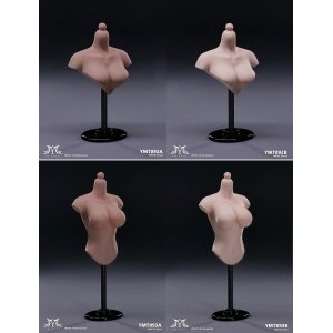 画像: YMTOYS 1/6 女性 バストスタンド 色白肌 日焼け肌 4種 YMT092 YMT093 *予約 