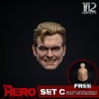 画像8: Premium Toys 1/12 THE HERO 表情 ヘッド アクションフィギュア用 5種 *予約