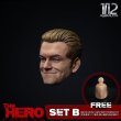 画像7: Premium Toys 1/12 THE HERO 表情 ヘッド アクションフィギュア用 5種 *予約