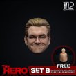 画像5: Premium Toys 1/12 THE HERO 表情 ヘッド アクションフィギュア用 5種 *予約