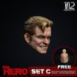 画像9: Premium Toys 1/12 THE HERO 表情 ヘッド アクションフィギュア用 5種 *予約