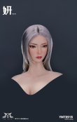 画像9: YMTOYS 1/6 女性ヘッド 妍 4種 YMT091 *予約 