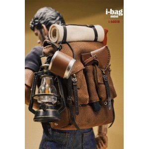 画像: i-bag mini 1/6 キャンバス バックパック & キャンプ用品 セット 2種 i-b001A/B *お取り寄せ