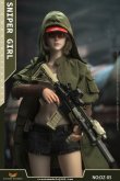 画像7: Create Models 1/6 Sniper Girl - Songbird/ Lan アクションフィギュア DZ-05 DZ-06 *予約