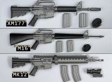 画像: ZYTOYS 1/6 ZY-XM177 XM177 Gun / ZY-M16 M16 Gun / ZY-MK12 M16 Gun フィギュア用 3種 *予約