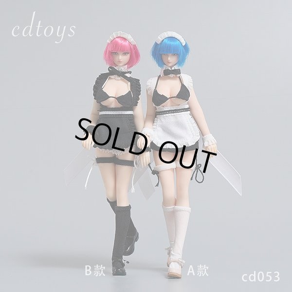 画像1: CDToys 1/12 Maid Suit Costume フィギュア用 TBLeague CD053 2種 *予約 